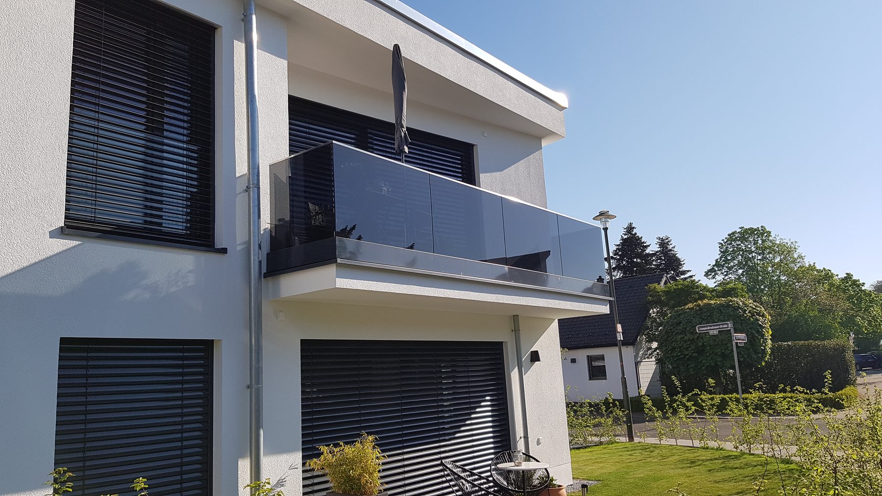 Balkon Glasgeländer – Metallbau Stienen GmbH