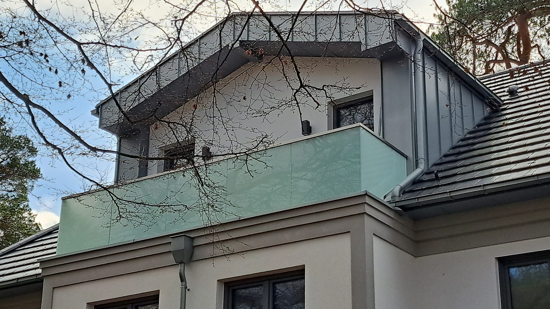 Vollglas-Balkon – Metallbau Stienen GmbH