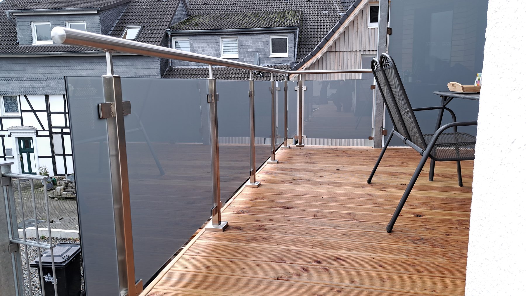 Geländer Dachterrasse – Metallbau Stienen GmbH