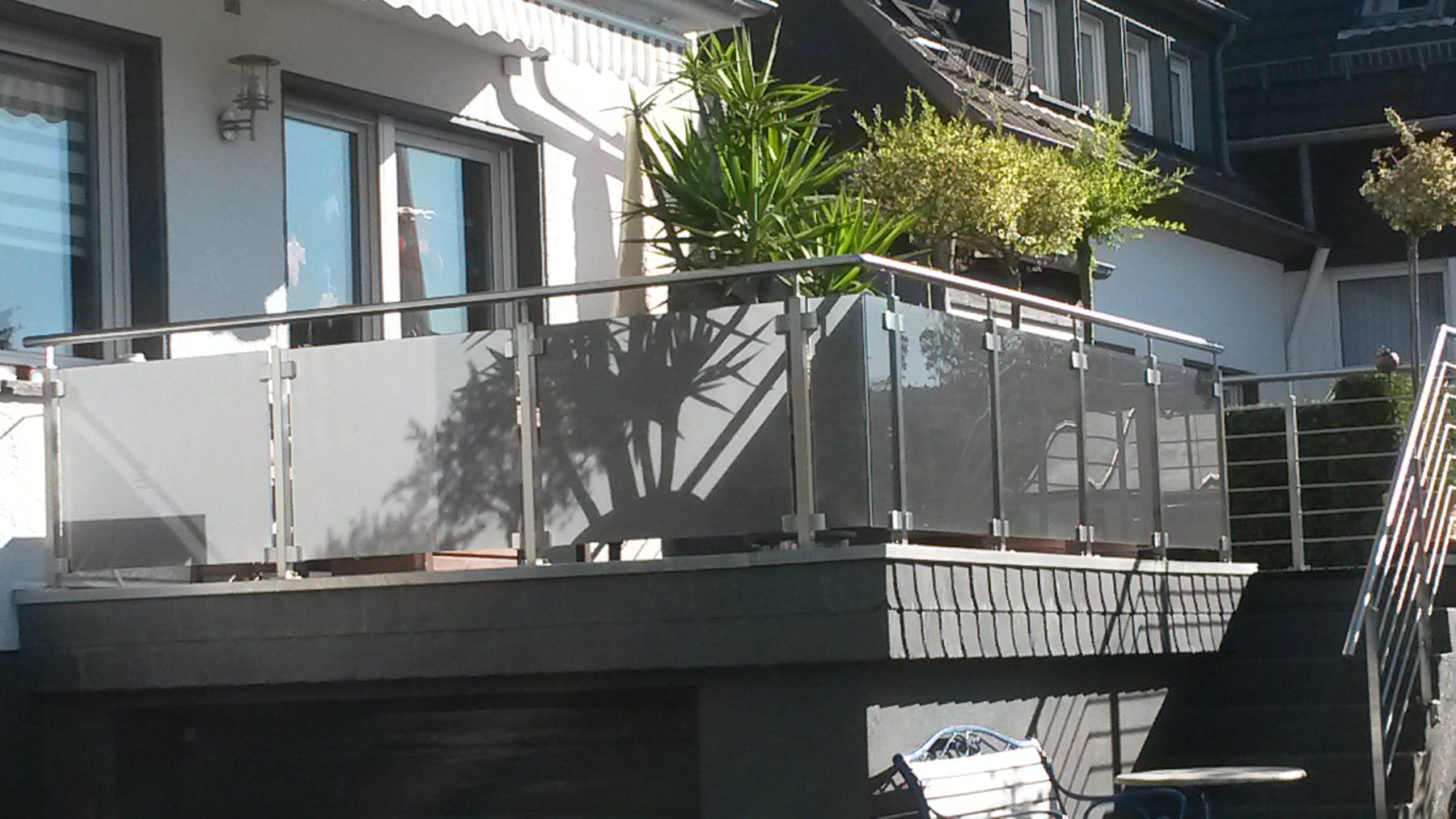 Edelstahl-Glasgeländer – Metallbau Stienen GmbH