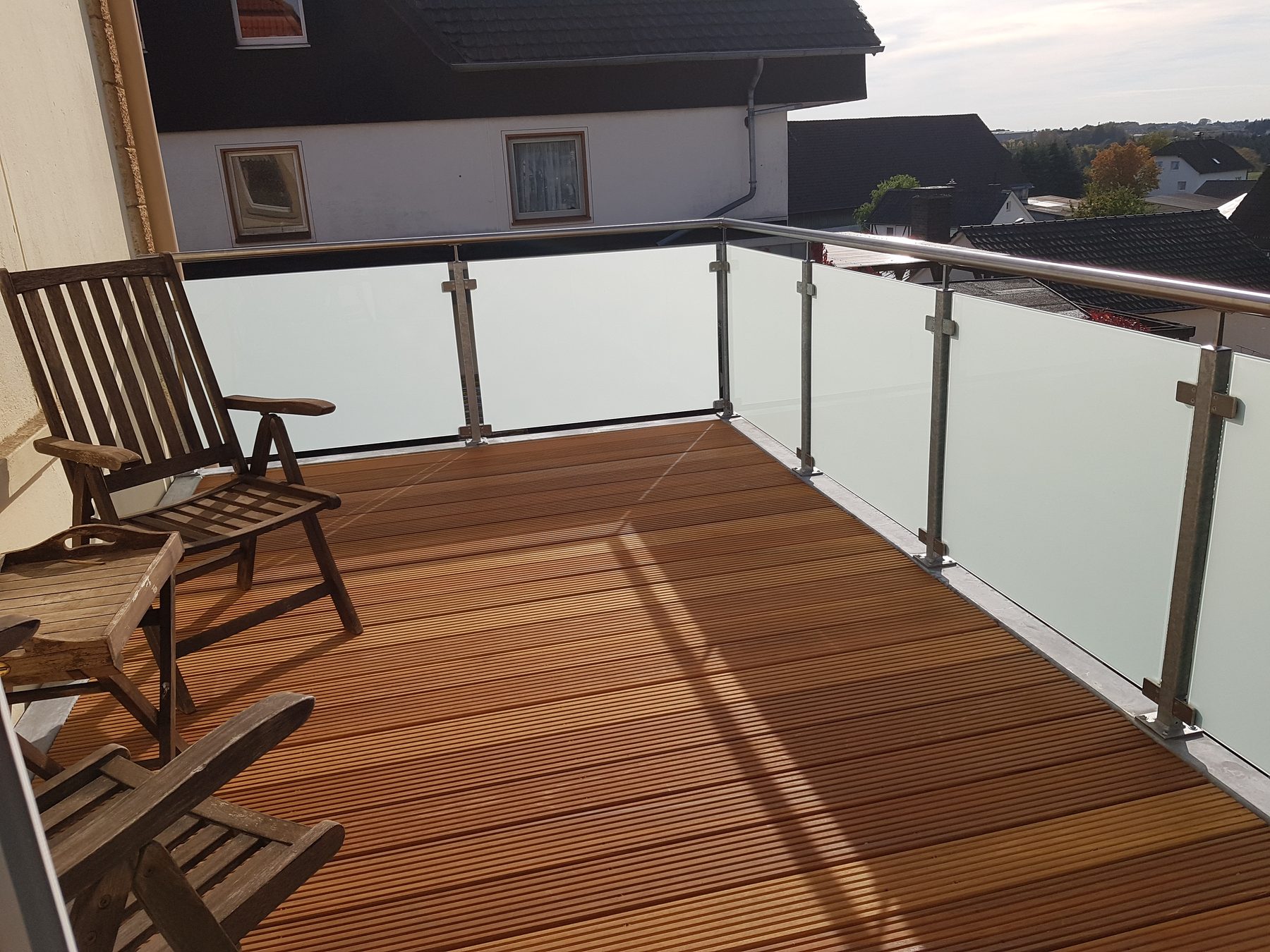 Glasgeländer Balkon – Metallbau Stienen GmbH