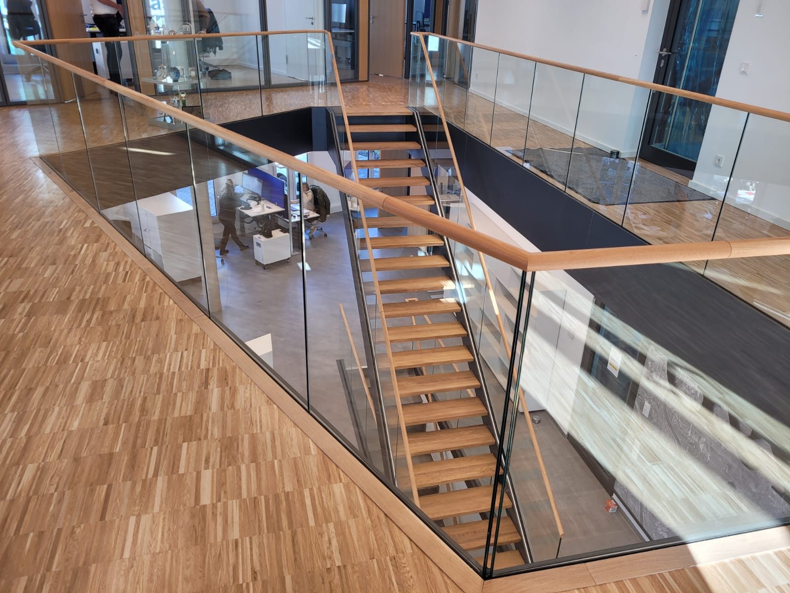 Stahltreppe Büro – Metallbau Stienen GmbH